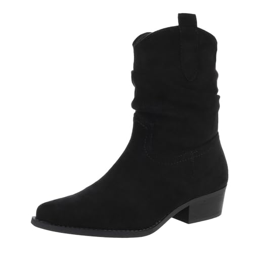 Ital Design Damenschuhe Stiefeletten Western- & Bikerboots, 5151-1-, Textil, Schwarz, Gr. 38 Ital Design Damenschuhe Stiefeletten Western- & Bikerboots, 5151-1-, Textil, Schwarz, Gr. 38 von Ital Design