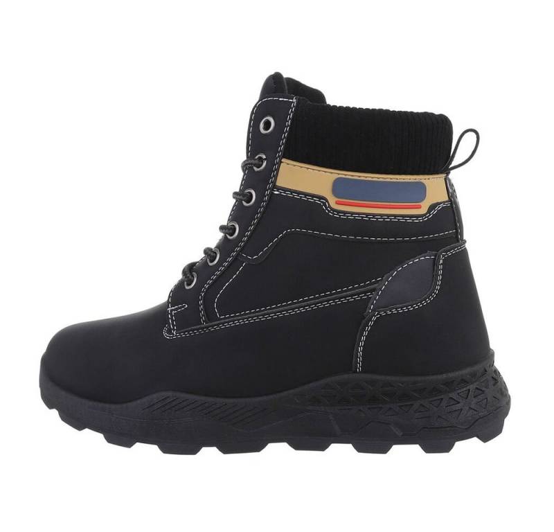 Coolwalk Herren High-Top Freizeit Sneaker (78003889) Flach Freizeitschuhe in Schwarz von Coolwalk