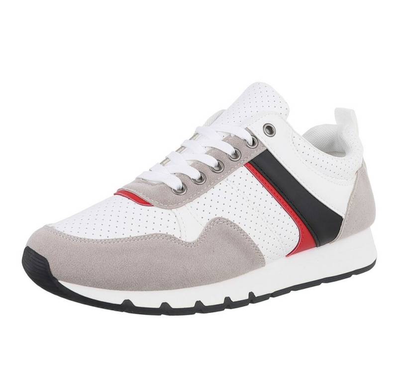 Coolwalk Herren Low-Top Freizeit Sneaker (88828831) Flach Sneakers in Grau von Coolwalk