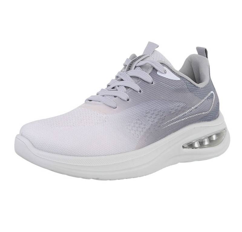 Coolwalk Herren Low-Top Freizeit Sneaker (88828852) Flach Sneakers in Hellgrau von Coolwalk