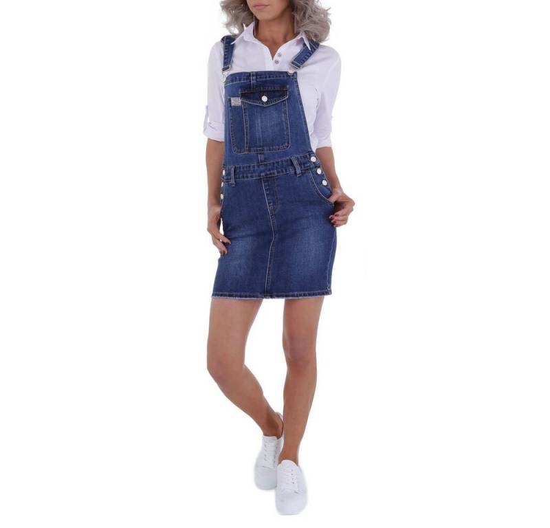 Ital-Design Bleistiftrock Damen Freizeit (79612954) Stretch Jeansrock in Blau von Ital-Design
