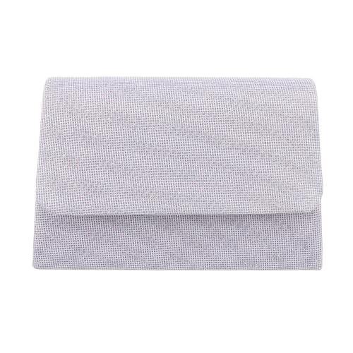 Ital Design KLEINE DAMEN ABENDTASCHE SYNTHETIK CLUTCH SCHULTERTASCHE LILA von Ital Design