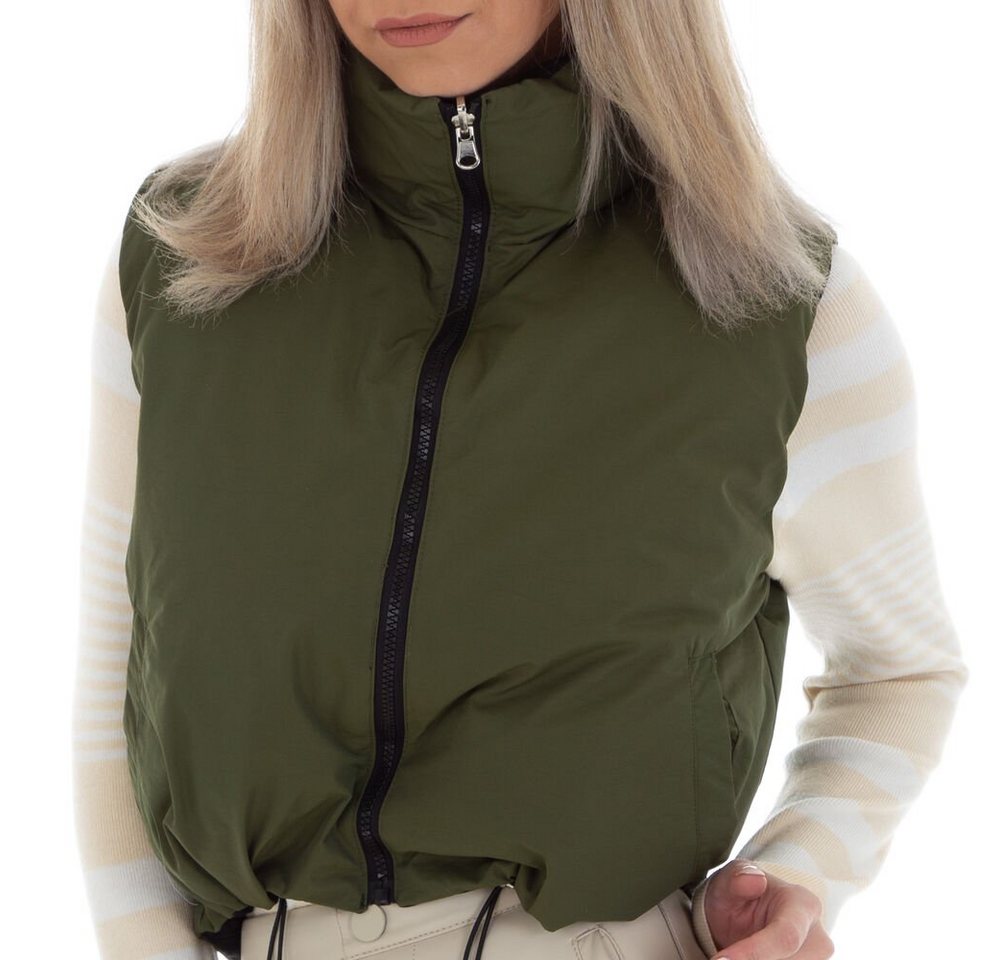 Ital-Design Kurzweste Damen Freizeit Gefütterte Jacke Ital-Design Kurzweste Damen Freizeit Gefütterte Jacke von Ital-Design
