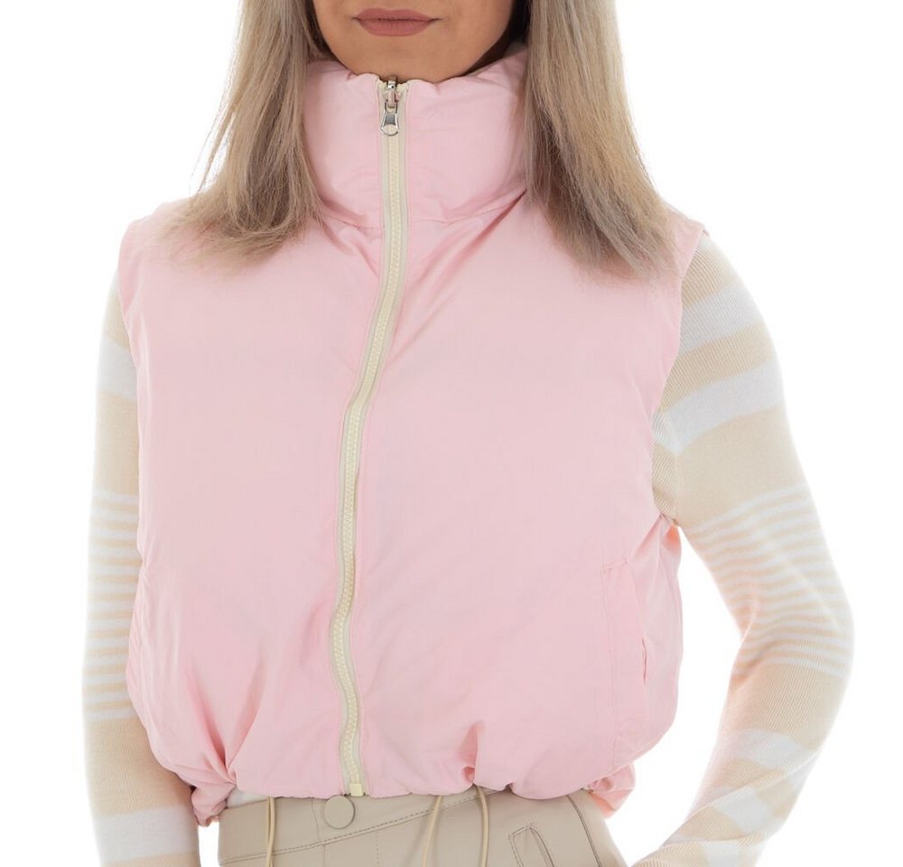 Ital-Design Kurzweste Damen Freizeit Gefütterte Jacke Ital-Design Kurzweste Damen Freizeit Gefütterte Jacke von Ital-Design
