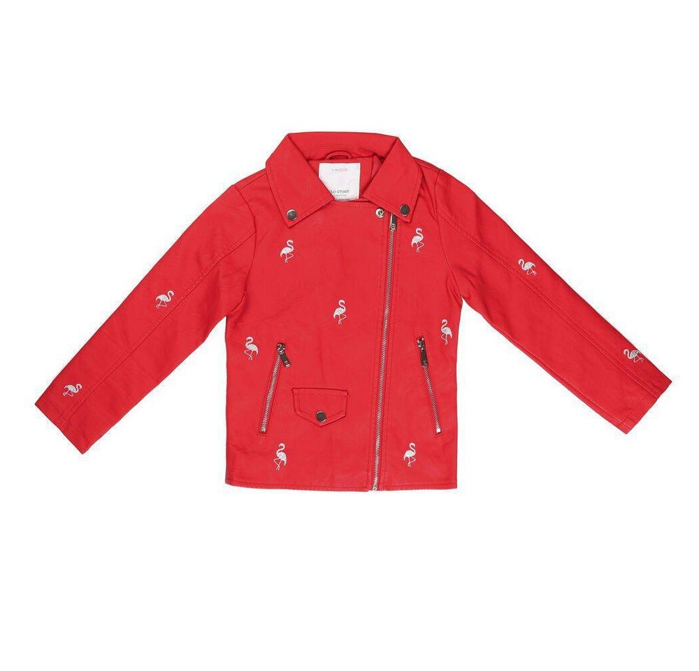Ital-Design Outdoorjacke Damen Jacke & Mantel in Rot von Ital-Design