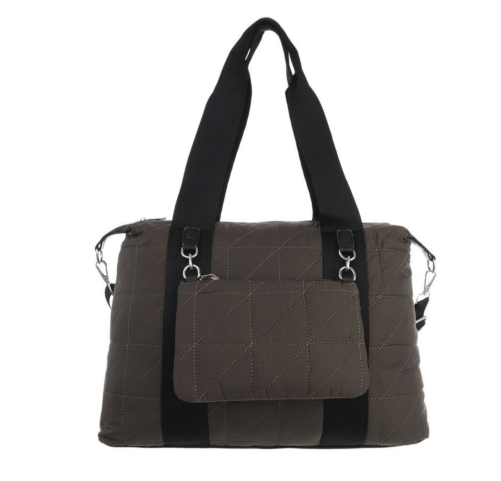 Ital-Design Schultertasche Große, Damentasche Shopper Handtasche von Ital-Design