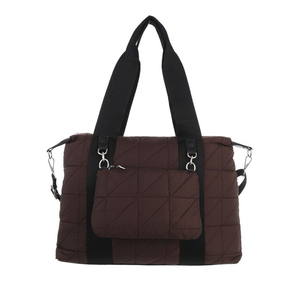 Ital-Design Schultertasche Große, Damentasche Shopper Handtasche von Ital-Design