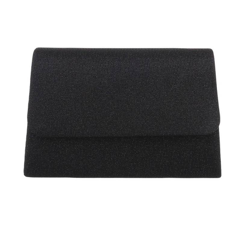 Ital-Design Schultertasche Kleine, Damentasche clutch schultertasche in Schwarz von Ital-Design