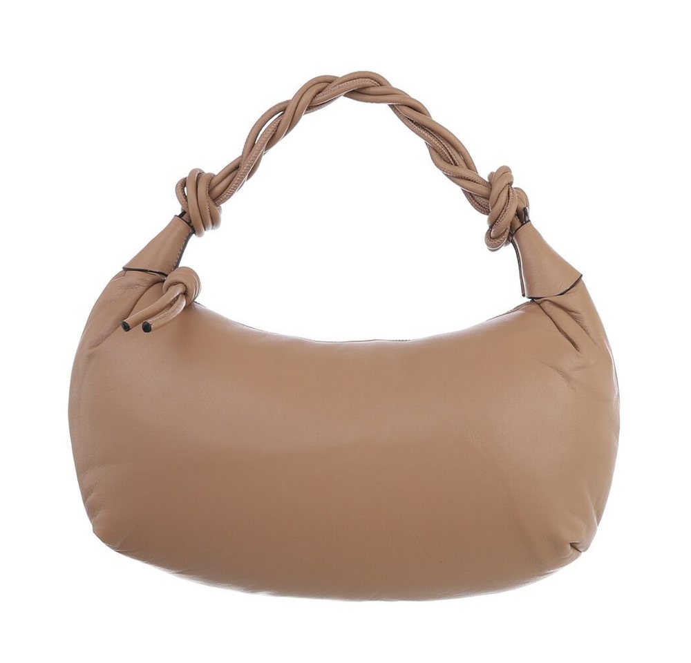 Ital-Design Schultertasche Mittelgroße, Damentasche Handtasche Baguette-Tasche von Ital-Design