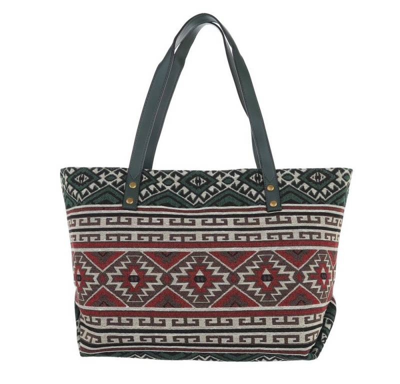 Ital-Design Shopper Mittelgroße, Damentasche Tragetasche Handtasche von Ital-Design