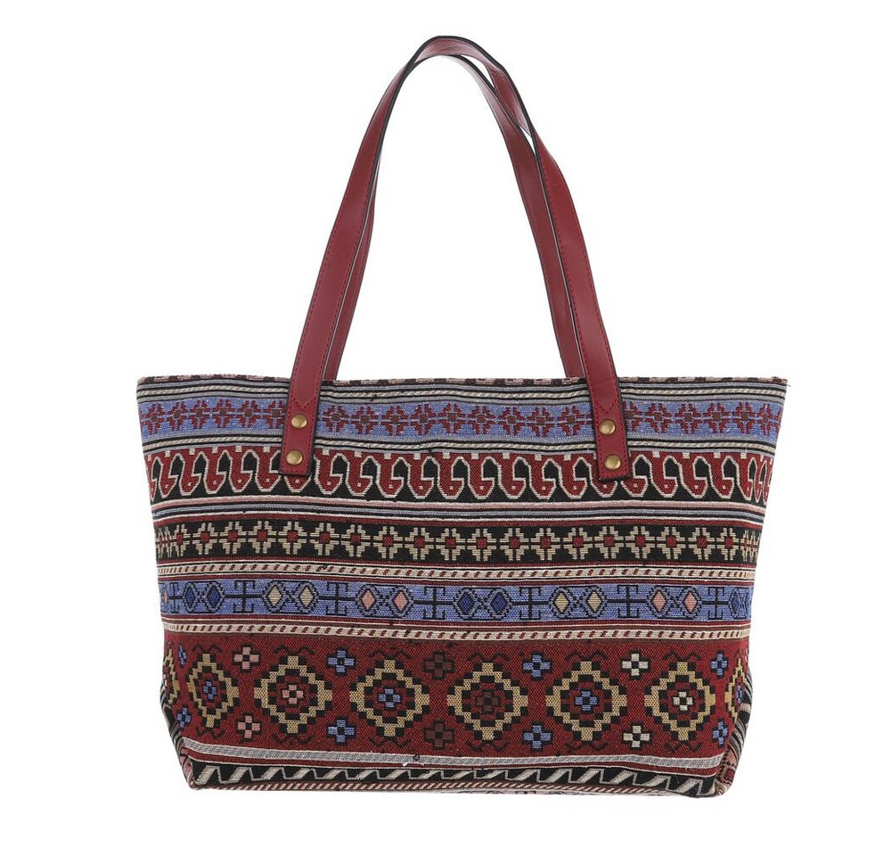 Ital-Design Shopper Mittelgroße, Damentasche Tragetasche Handtasche von Ital-Design