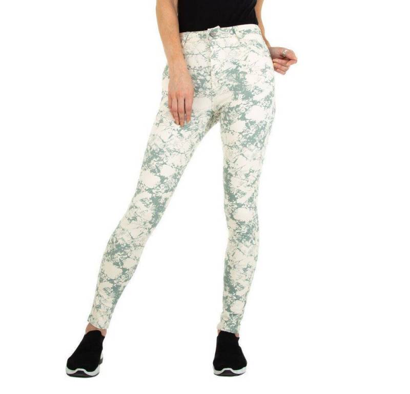 Ital-Design Skinny-fit-Jeans Damen Freizeit Stretch Skinny Jeans in Grün von Ital-Design