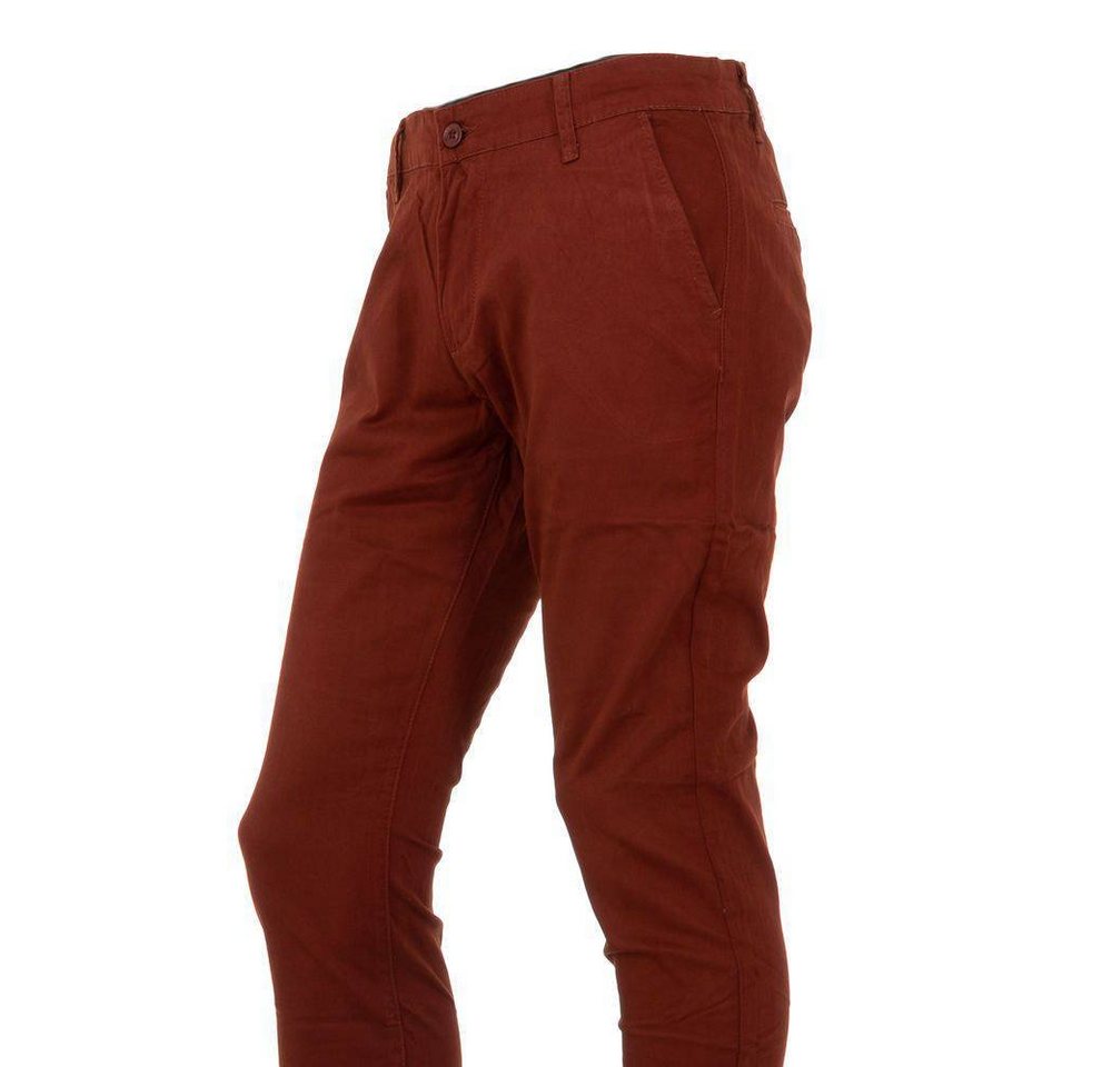 Ital-Design Stoffhose Herren Bügelfrei Hose in Rot von Ital-Design