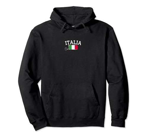 Italienische Flagge Italien Schlüsselanhänger Italien Familie Männer Frauen Kinder Pullover Hoodie von Italia Flag Italy Italian key-ring