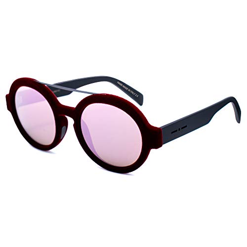 Italia Independent Damen 0913V-057-000 Sonnenbrille, Rot (Burdeos), 51.0 von Italia Independent