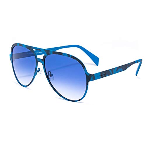 Italia Independent Herren 0021-023-000 Sonnenbrille, Blau (Azul), 58 von Italia Independent