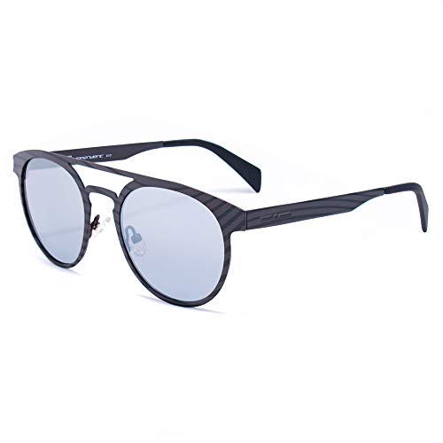 Italia Independent Unisex-Erwachsene 0020T-WOD-057 Sonnenbrille, Grau (Gris), 51.0 von Italia Independent