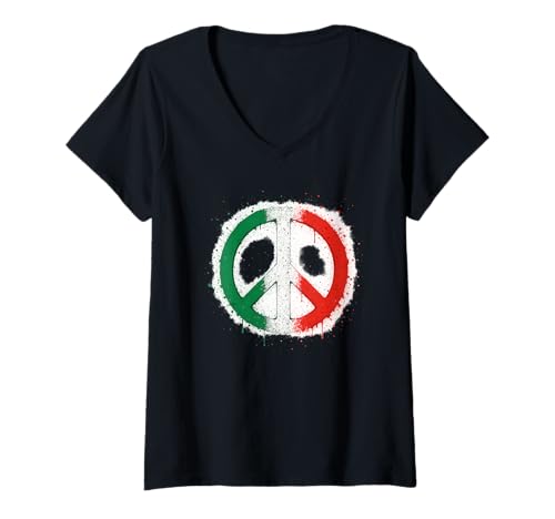 Damen PACE Italia T-Shirt mit V-Ausschnitt Damen PACE Italia T-Shirt mit V-Ausschnitt von Italia Netizen