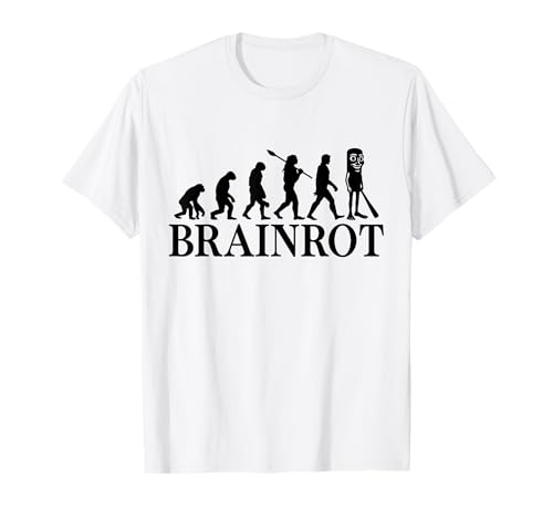Funny Brainrot Evolution Parodie Human Hilarious Meme Kids T-Shirt Funny Brainrot Evolution Parodie Human Hilarious Meme Kids T-Shirt von Italian Brainrot Evolution Meme