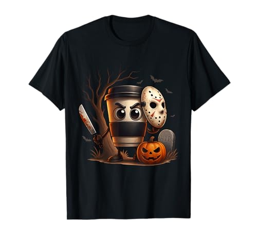 Halloween-Kostüm Cappuccino Assassino Kinder Jungen Brainrot T-Shirt Halloween-Kostüm Cappuccino Assassino Kinder Jungen Brainrot T-Shirt von Italian Brainrot Halloween Costume