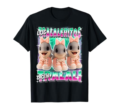 Los Tralaleritos Dicen Tralali Italienisch-Brainrot Shark Kids T-Shirt Los Tralaleritos Dicen Tralali Italienisch-Brainrot Shark Kids T-Shirt von Italian-Brainrot Meme Funny Gen Z Internet Viral
