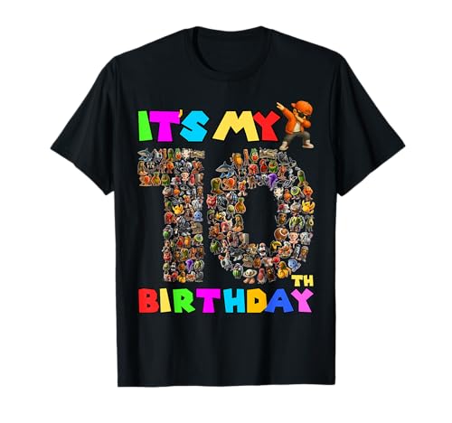 Funny It's My 10th Birthday Italian Brainrot Meme Jungen Mädchen T-Shirt Funny It's My 10th Birthday Italian Brainrot Meme Jungen Mädchen T-Shirt von Italian Brainrot Meme Funny It's My 10th Birthday