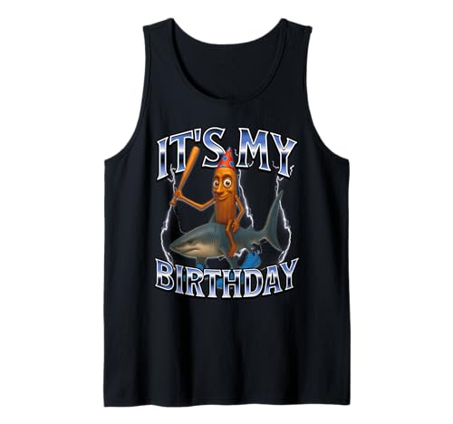 Italian Brainrot Birthday Kids Tank Top von Italian Brainrot Meme Wear