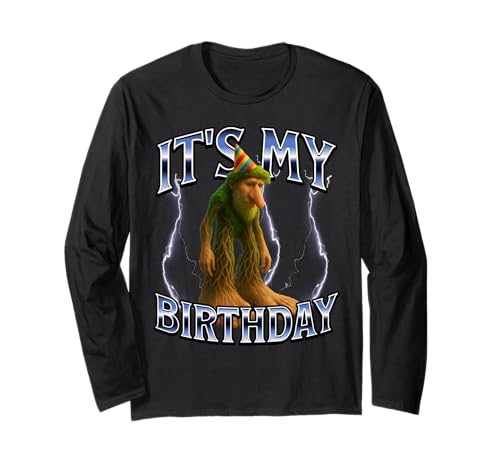 Italian Brainrot Birthday Kids Langarmshirt Italian Brainrot Birthday Kids Langarmshirt von Italian Brainrot Wear