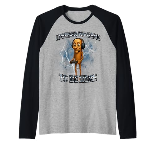 Italian Brainrot Gaming Gamer Kids Raglan von Italian Brainrot Wear