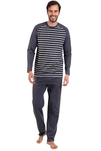 Italian Fashion Schlafanzug Herren Kurz Baumwolle | Pyjama Herren Kurz | Männer Schlafanzug mit Schlaf T-Shirt und Shorty Schlafanzughose | Herrenschlafanzug S-3XL von Italian Fashion