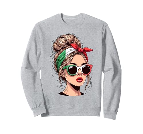Ragazza Italiana Italian Girl Italia Italien Mädchen Damen Sweatshirt von Italian Girl Italy girls ragazza italiana