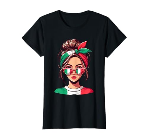 ragazza italiana Italian Girl Italia Italy Flag Damen T-Shirt von Italian Girl Italy girls ragazza italiana