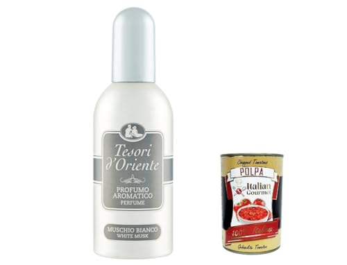 3x tesori d´Oriente Muschio bianco Aromatic Parfum Eau de Toilette white musk EDT 100 ml + Italian Gourmet polpa 400g von Italian Gourmet E.R.
