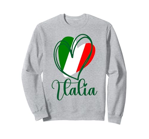 Patriotische Italia Herz Italien Italien Pride Flagge Mädchen Kinder Sweatshirt Patriotische Italia Herz Italien Italien Pride Flagge Mädchen Kinder Sweatshirt von Italian Italia Flag Designs