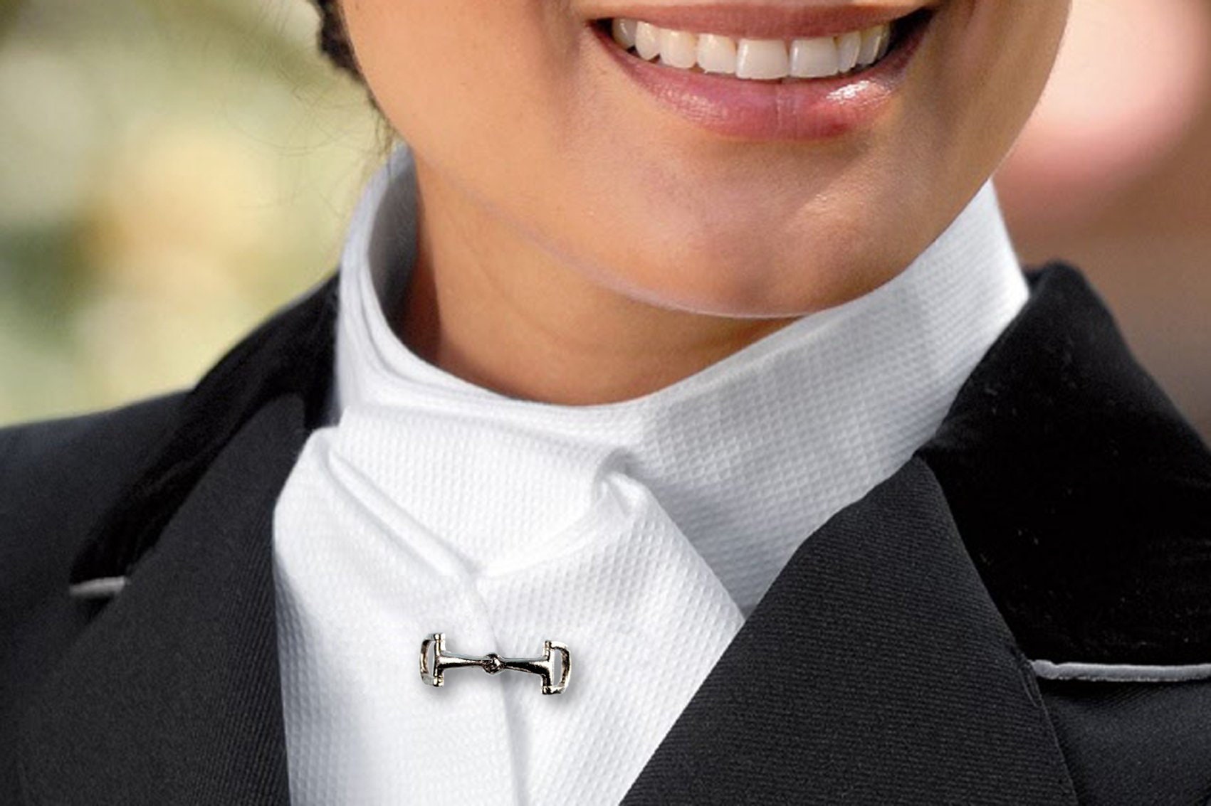 Brosche Für Plastron - Gebiss von ItalianJewelryStore