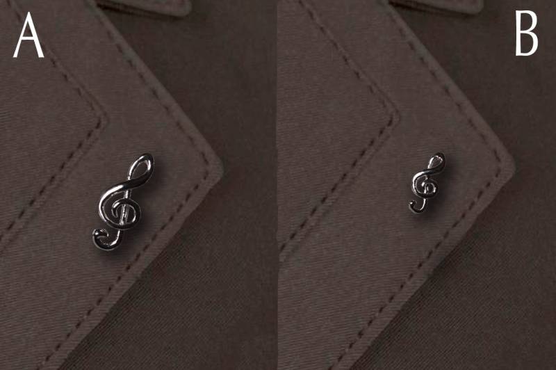 Reiten Revers Brosche - Sol-Schlüssel von ItalianJewelryStore