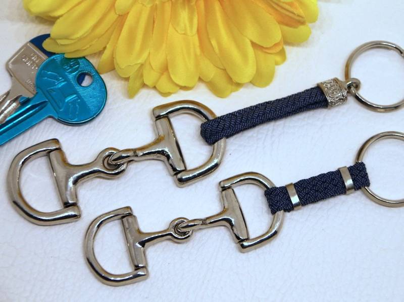 Schlüsselanhänger Mit Pferdemotiv - D-Gebiss von ItalianJewelryStore