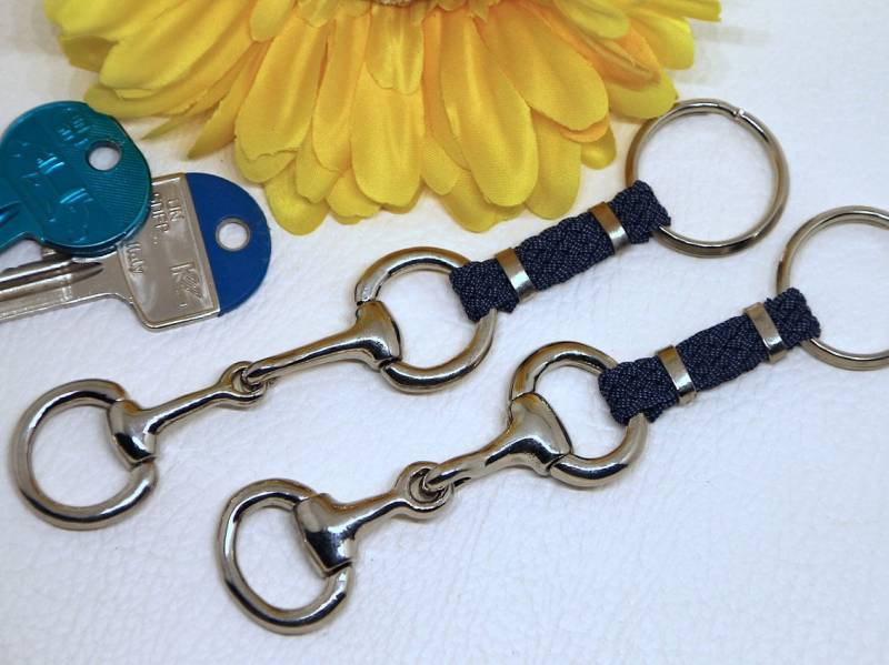 Schlüsselanhänger Mit Pferdemotiv - Gebiss von ItalianJewelryStore