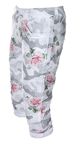 Italiatex Short Bermuda Damen Sommer Roses (Large) von Italiatex
