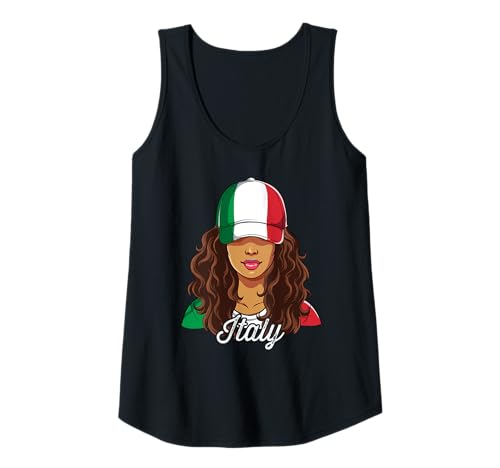 Damen Italien Frau Italiener Tank Top von Italien Geschenke