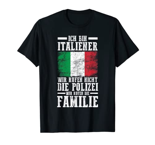 Herren Italia Italien Italiener Italienisches T-Shirt von Italien Italiener Italienisches Geschenk