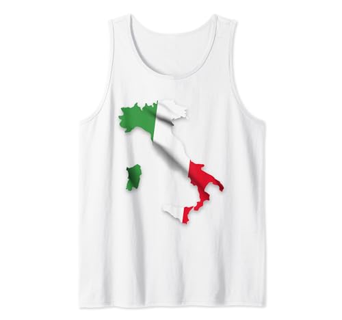 Italien Flagge Damen Italien Deko Kinder Italy Herren Italia Tank Top von Italienische Deko Männer Italien Frauen Italia
