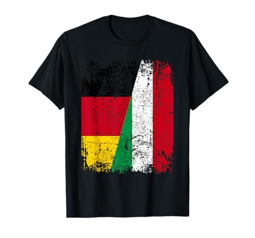 ITALIEN DEUTSCHLAND Flagge | Damen Herren Kinder | ITALIA T-Shirt ITALIEN DEUTSCHLAND Flagge | Damen Herren Kinder | ITALIA T-Shirt von Italy Family Shop