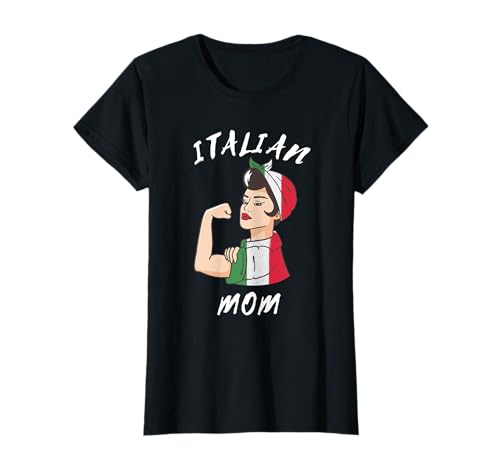 Italienische Mom Italien Flagge Strong Mama Italia Roots Pride Mother T-Shirt Italienische Mom Italien Flagge Strong Mama Italia Roots Pride Mother T-Shirt von Italy Flag Italian Roots Italia Pride Heritage
