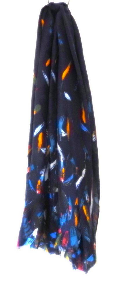 Italy Moda Modeschal Blätter von Italy Moda