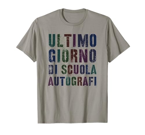 Autogramme für Italienische Lehrerin für Mädchen T-Shirt Autogramme für Italienische Lehrerin für Mädchen T-Shirt von Italy Travel Language Students Year End Class Sign