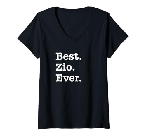 Damen Der Beste Zoo Aller Zeiten T-Shirt mit V-Ausschnitt von Italy & Co.
