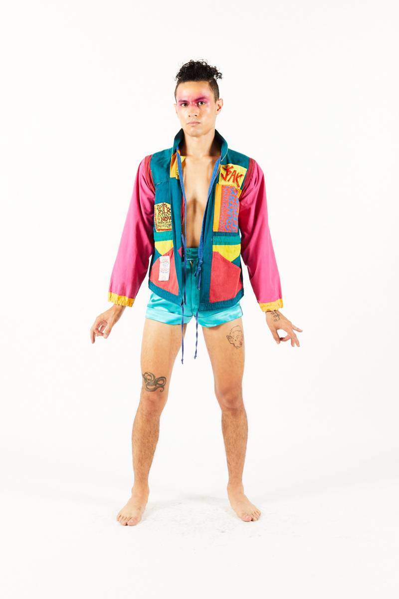 Ooak 90S Y2K Bali Space Islands Light Industries Symon Delight Jacke - Einzigartige Seltene Ooak 90S Y2K Bali Space Islands Light Industries Symon Delight Jacke - Einzigartige Seltene von Items111111111