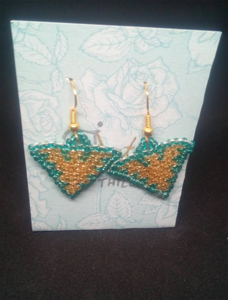 Phoenix Ohrringe, Schmuck, Perlen Comics, Comics Inspiriert, X-Men Phoenix Ohrringe, Schmuck, Perlen Comics, Comics Inspiriert, X-Men von IthildielArt