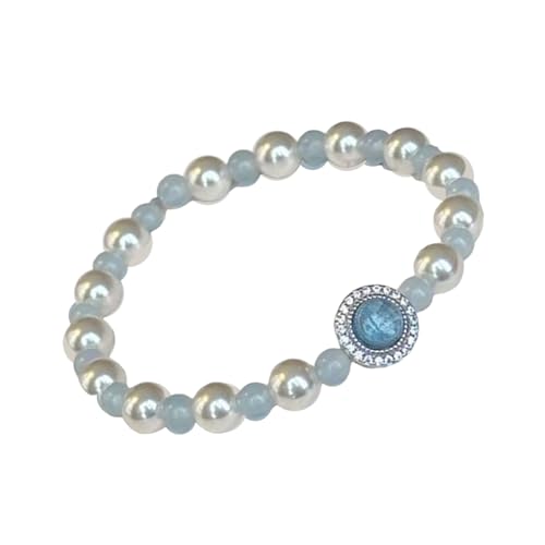 Aquamarin für Damen, mit natürlichen Edelsteinen und künstlerischer Handwerkskunst für elegante und stilvolle Stile, einzigartige Stile Aquamarin für Damen, mit natürlichen Edelsteinen und künstlerischer Handwerkskunst für elegante und stilvolle Stile, einzigartige Stile von Itkcozcg